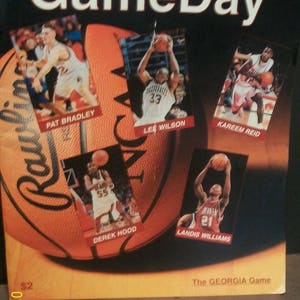 Arkansas Razorbacks  Basketball Gameday SEC   Program  University Of Arkansas Vs Georgia Bulldogs 1996-97