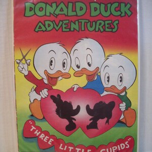 Walt Disney&#39;s Donald Duck Adventures #37  Huey,Dewey,Louiet VF Cond Vintage Kids Comic Book Gladstone/Dell