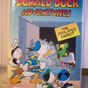 Walt Disney&#39;s Donald Duck Adventures #22 The Pixilated Parrot  Donald & Nephews VF-NM Cond Vintage Kids Comic Book 1990s Great Gift Idea