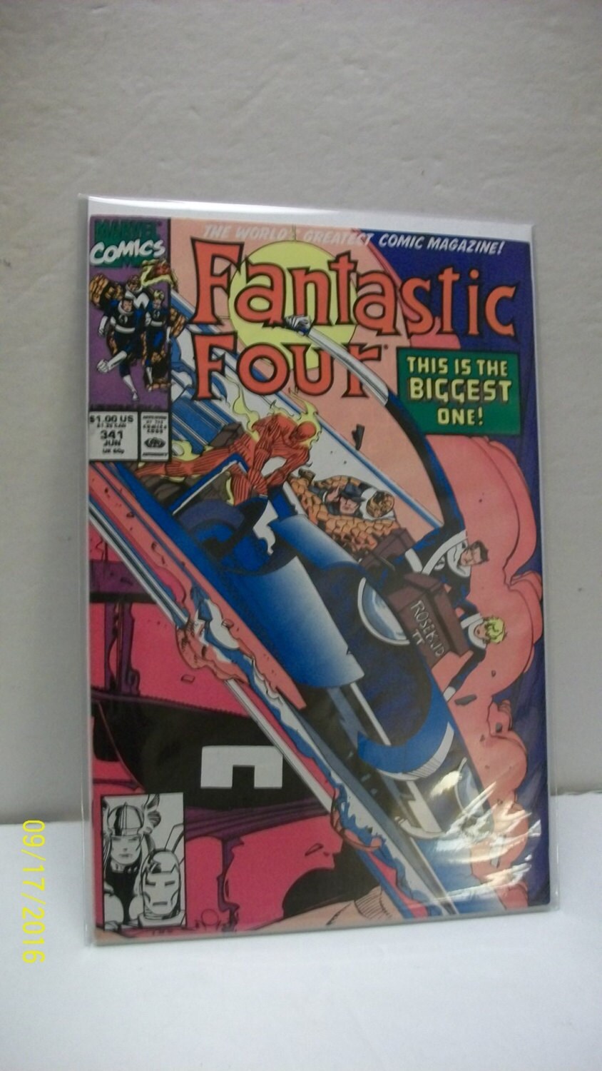 ファンタスティック コミック marvel FANTASTIC FOUR #341 VOL. 1 9.0 MARVEL COMIC BOOK CM17-227 | eBay