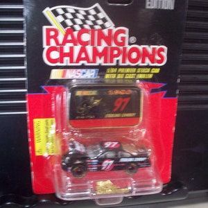 Chad Little Sterling Cowboy #97 Schwarzes Nassar Car mit Emblem 96 Racing Meistern 1/64 Diecast Car New On Card Tolle Geschenkidee