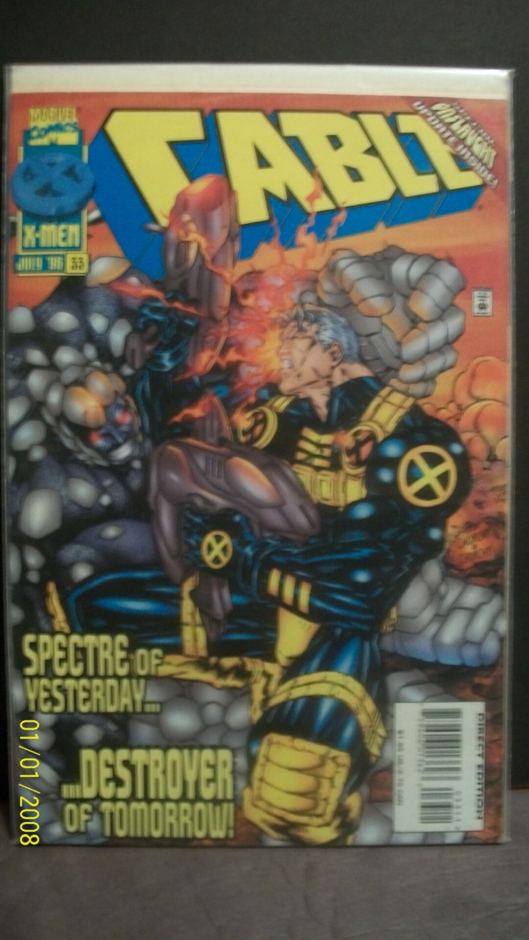 Cable 33 Spectre of Yesterday, Destroyer of Tomorrow Direct Edition VF