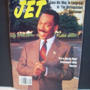Eddie Murphy Distinguished Gentleman  Jet Magazine  Dec 7,1992 Vintage African American Magazine Arts/Crafts Black History Project Gift Idea