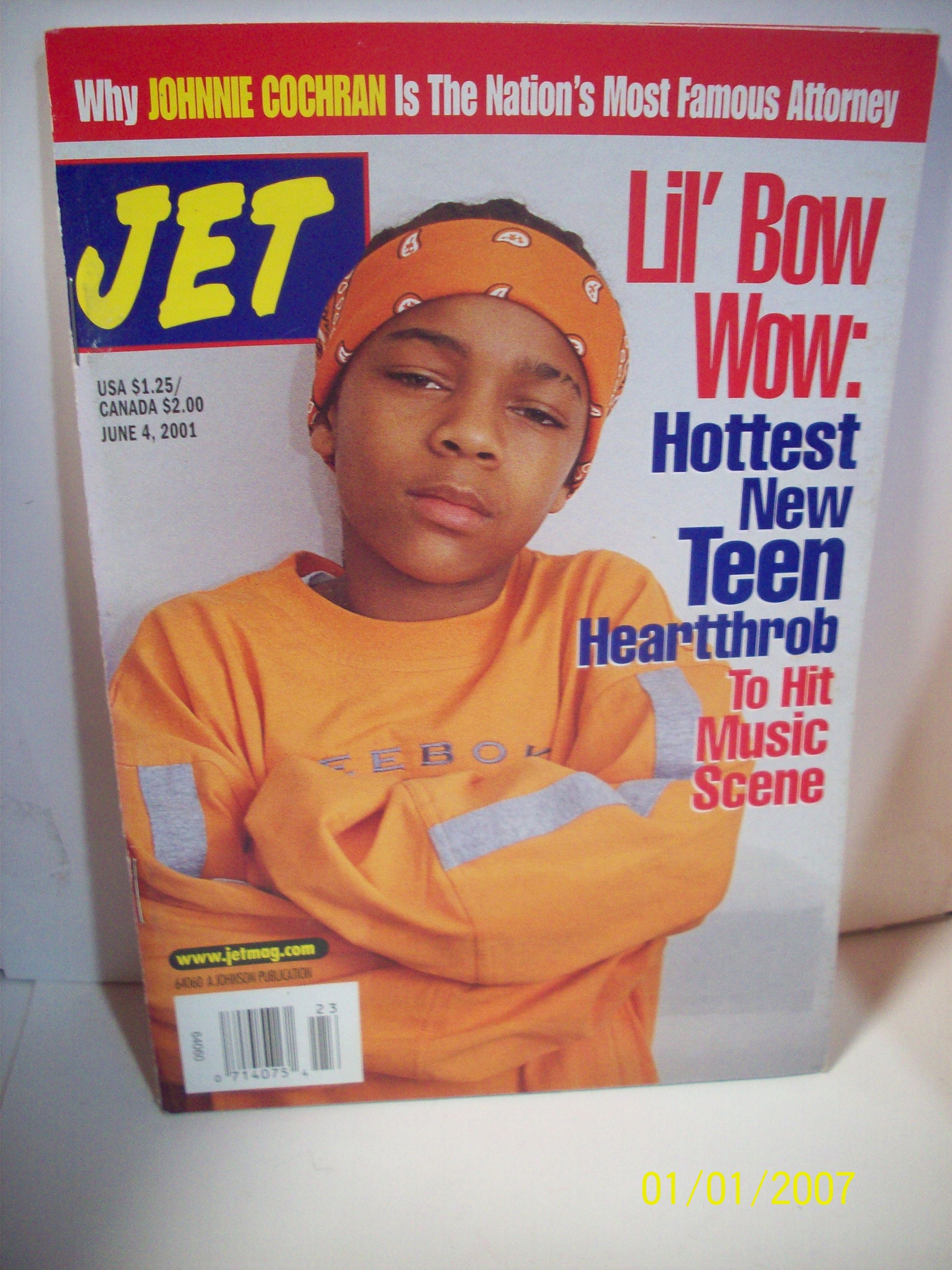Lil Bow Wow New Teen Heartthrob Jet Magazine Jun 4,2001