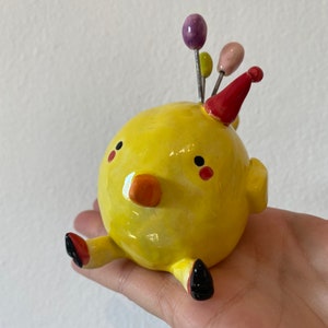 Ceramic Chick, Ceramic, Ceramic Bird , Cute Bird , Miniature Ceramic, Handmade Ceramic Bird