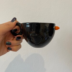 Ceramic mug, Cute mug, Minimal gift, Coffee mug, Animal image 2