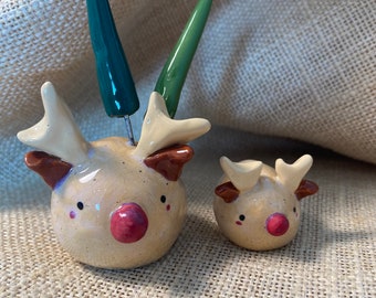 Ceramic deer, Ceramic, Gazelle , Cute Deer , Miniature Ceramic, Handmade Ceramic Deer