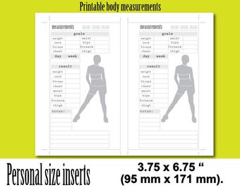 body measurements etsy