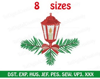 Christmas Flashlight  machine embroidery design, Flashlight embroidery pattern,Christmas embroidery design -Instant Download