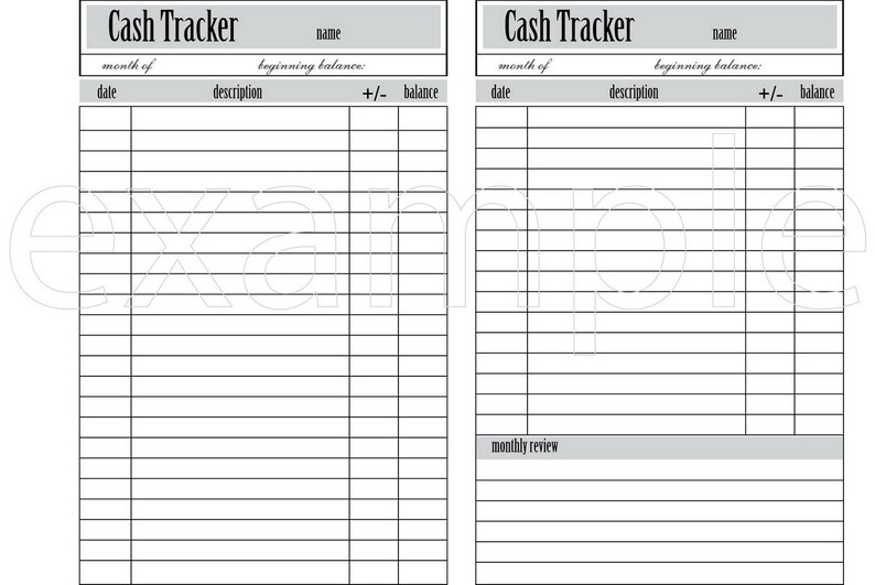 Cash Tracker Printable: Happy Planner Inserts, Money Organizer (digital ...