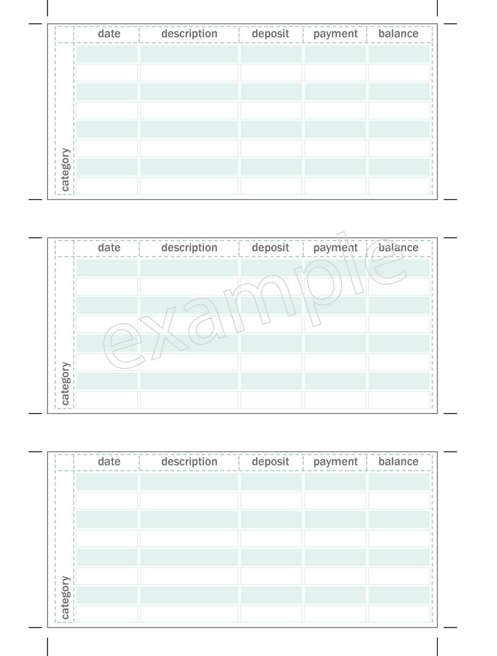 Envelope Template Cash Tracker Envelope Printable Money | Etsy