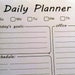 Daily Planner Printable, A5 Planner Inserts, Daily Journal, Daily ...