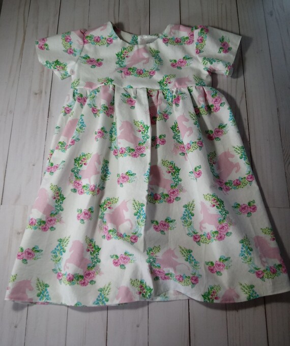 unicorn dress 12 months