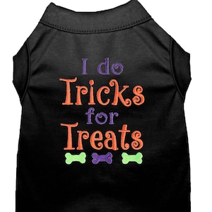 Dog Halloween Costume - Dog Halloween Shirt - I Do Tricks for Treats - Custom Dog Shirt - Dog Costume - Pet Costume - Dog Halloween - Dog