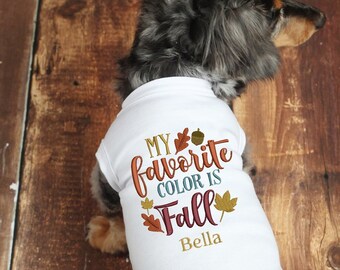 fall dog outfits