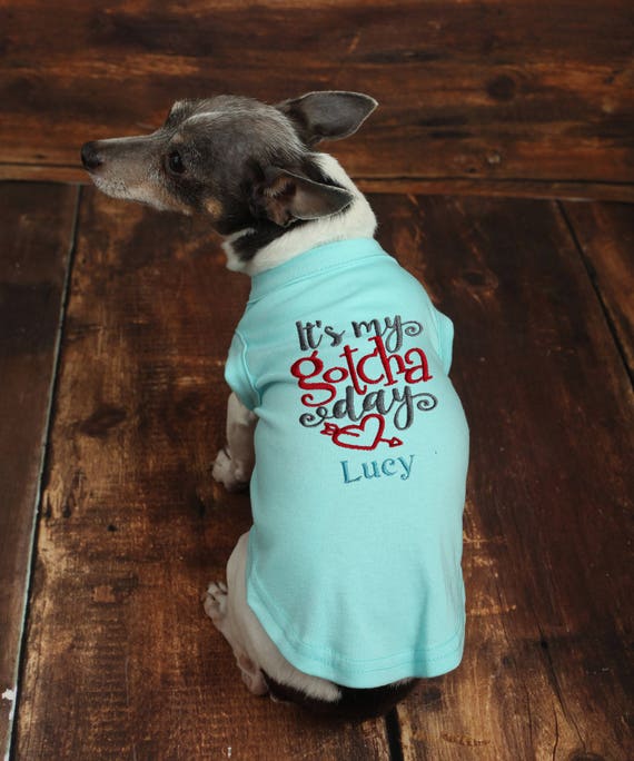 Buy Gotcha Day Dog Shirt Dog Shirt Rescue Dog Shirt Online in India - Etsy