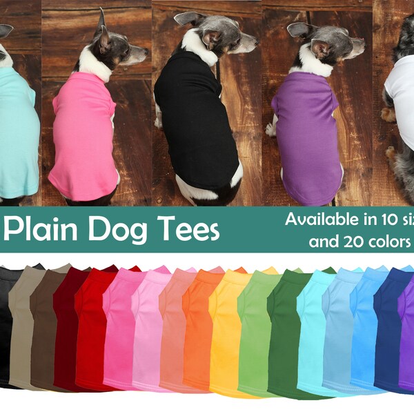 Blank Dog Shirt Etsy