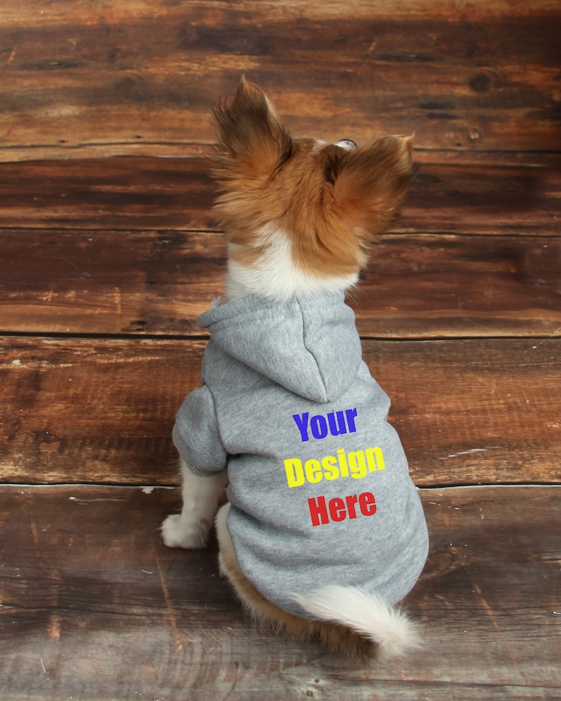 Custom Dog Hoodie Personalized Pet Hoodie Personalized Dog Etsy