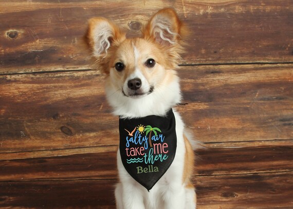 Monogrammed 2024 dog bandana
