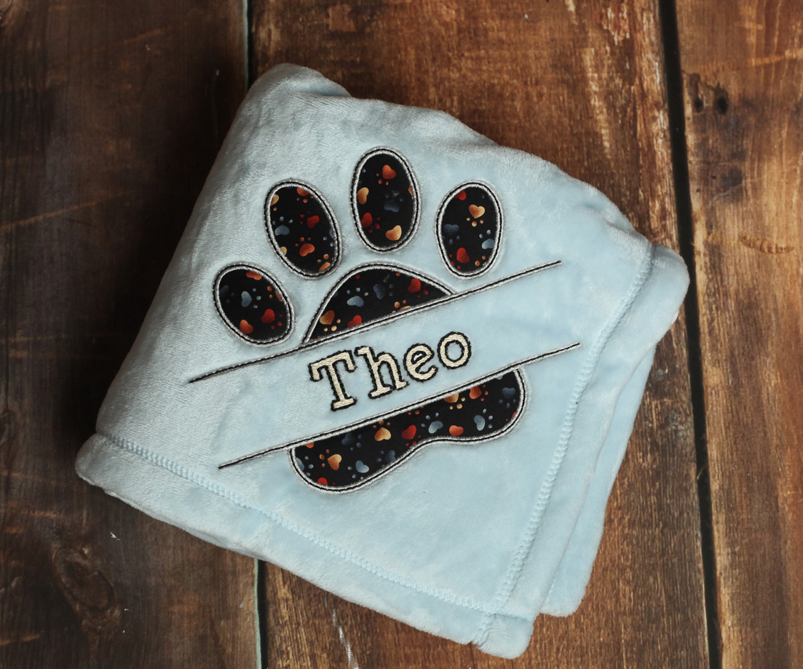 Custom Dog Blanket With Name Custom Pet Blanket Cat Etsy