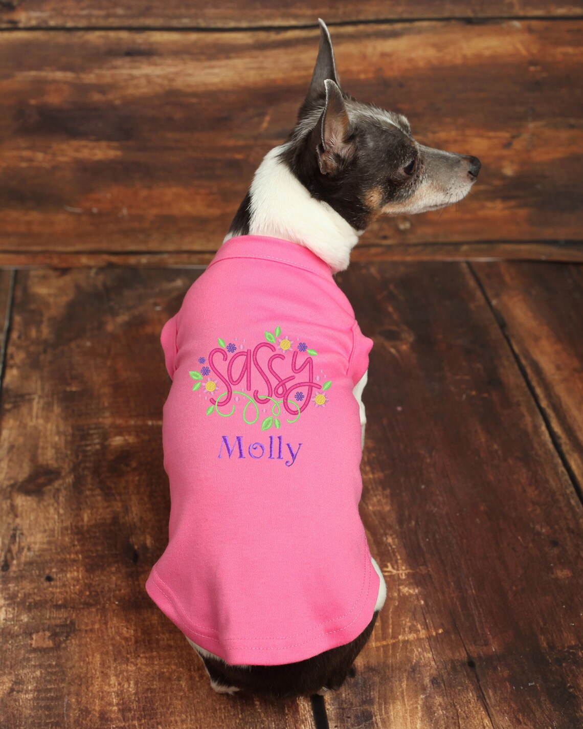 Sassy Dog Shirt Personalized Dog Shirt Small Dog Shirt Etsy
