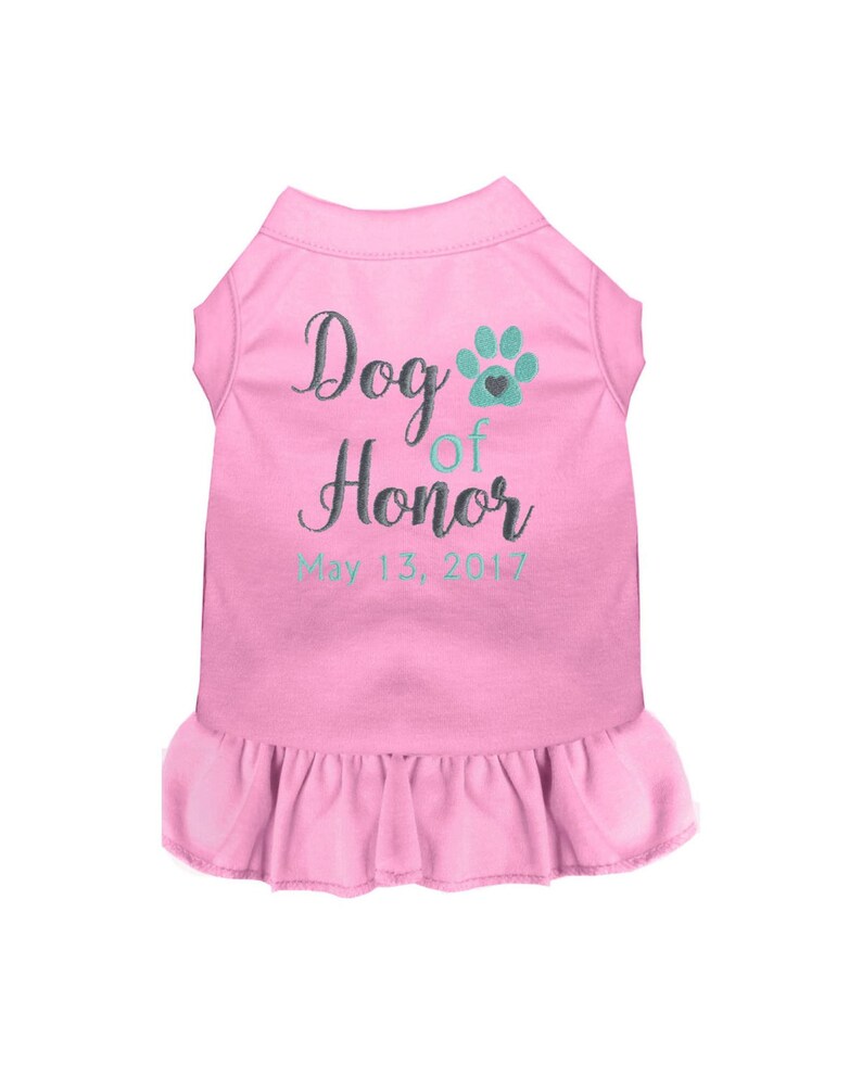 Dog of Honor Wedding Dress custom Dog Wedding Clothes Etsy