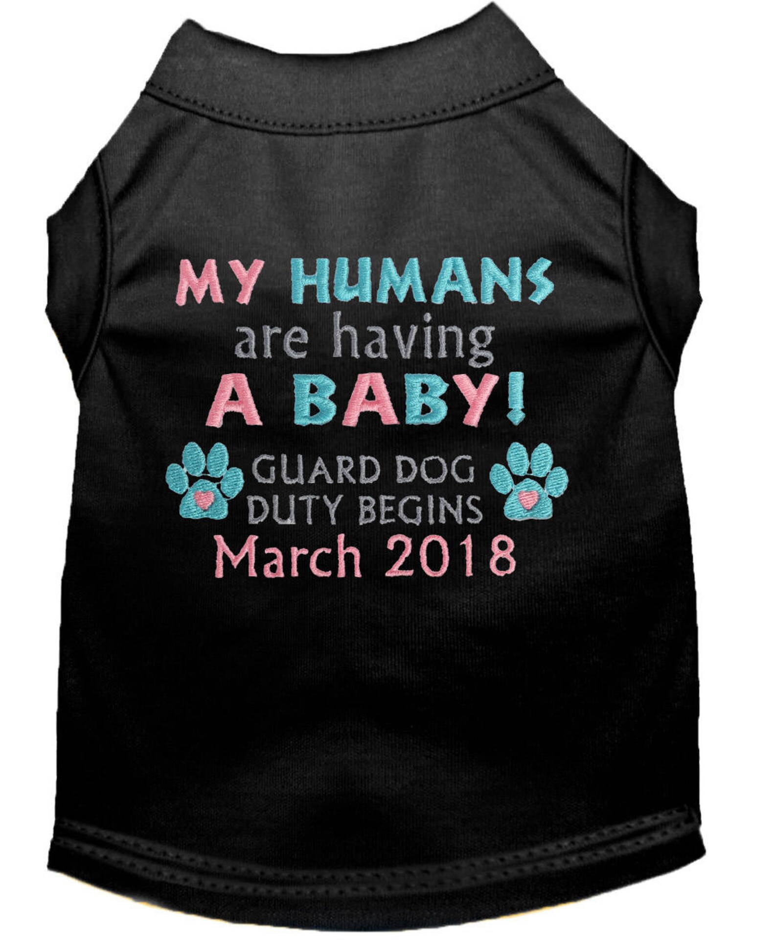 Dog Baby Announcement Dog Pregnancy Announcement Etsy