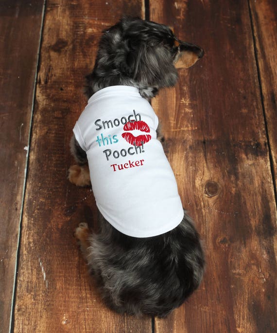 Smoochie pooch dog apparel sales