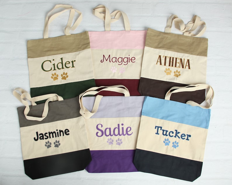Custom Tote bag for Pets Personalized Dog Tote Bag Custom Etsy