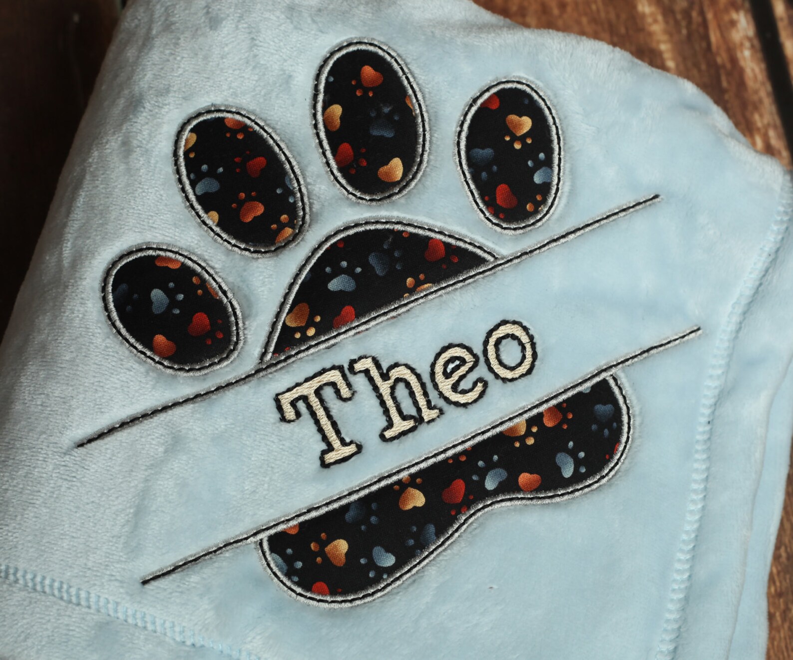 Custom Dog Blanket With Name Custom Pet Blanket Cat Etsy