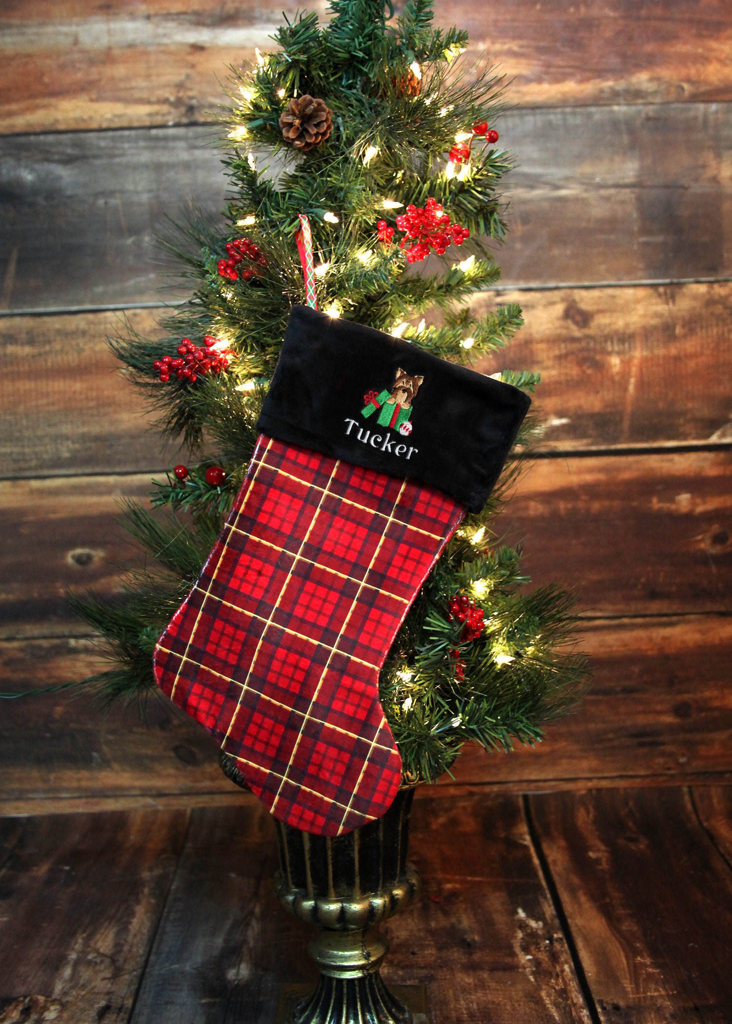 German Shepherd Christmas Stocking German Shepherd Dog Gift Etsy