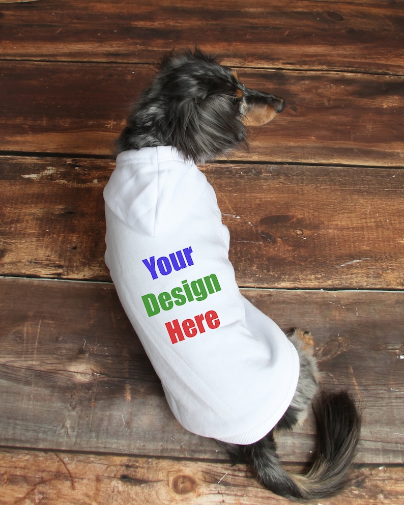 Custom Dog Hoodie Personalized Pet Hoodie Personalized Dog Etsy