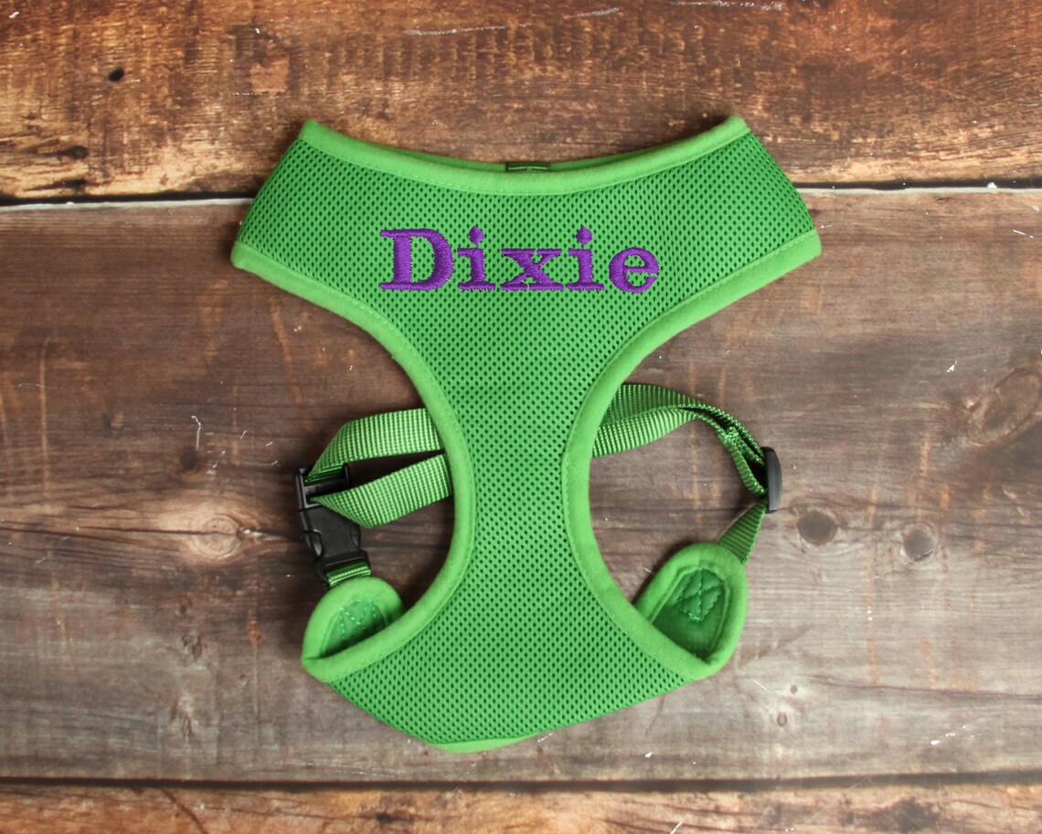 Personalized Dog Harness Custom Dog Harness Dog Name Harness Etsy