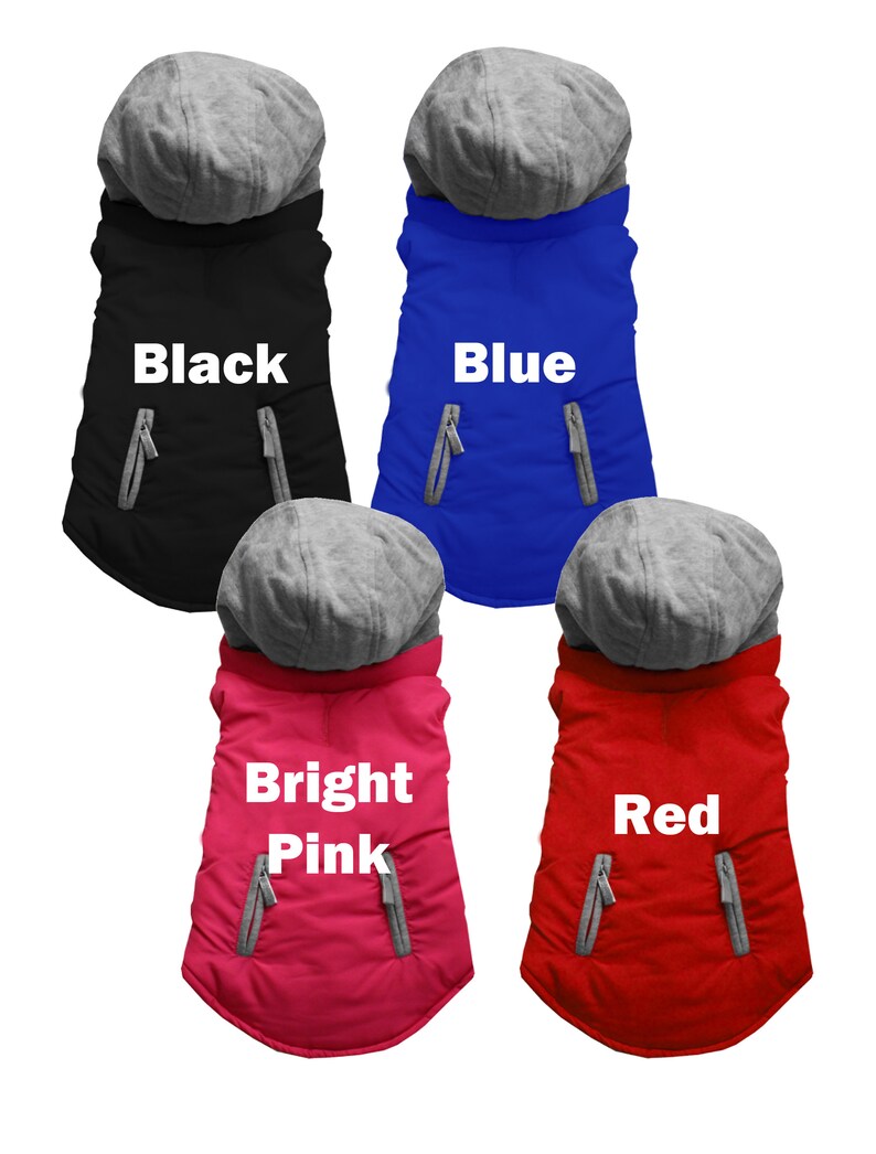 Personalized Dog Coat Embroidered Name Pet Winter Coat Etsy