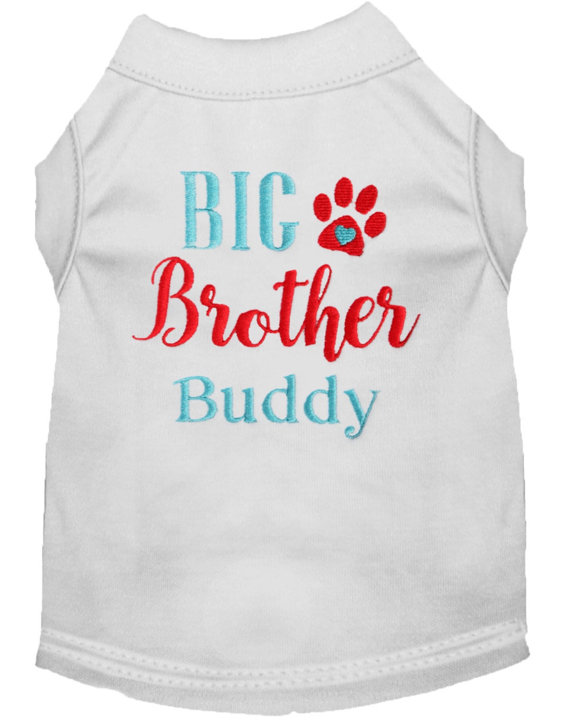 Personalized Big Brother Dog Shirt Custom Big Brother Dog Etsy