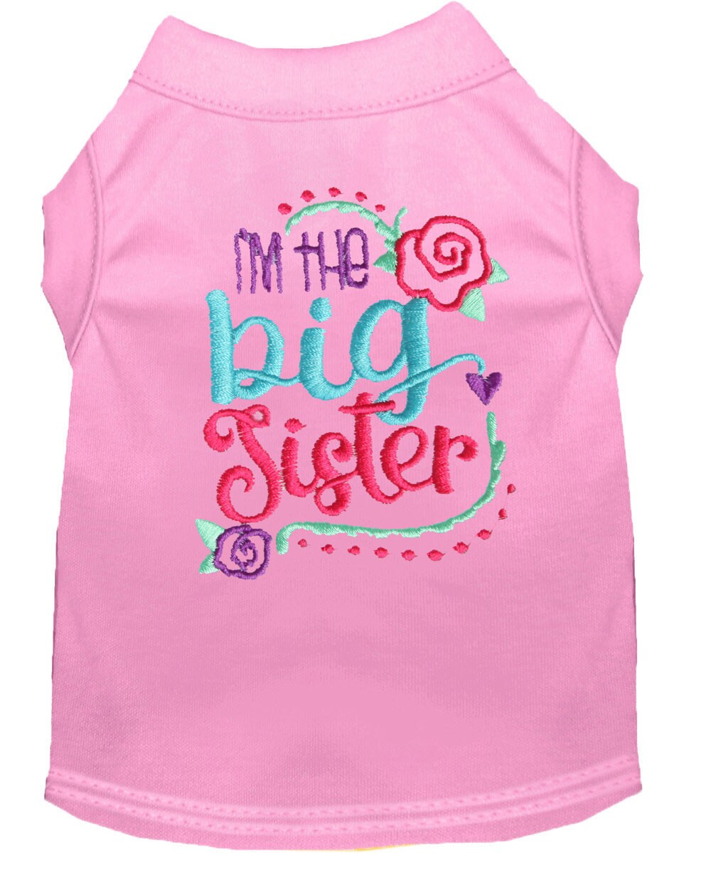 I'm the Big Sister Dog Shirt Custom Big Sister Dog Shirt Etsy