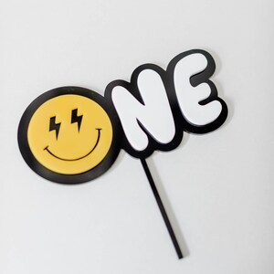 Rad One Cake Topper