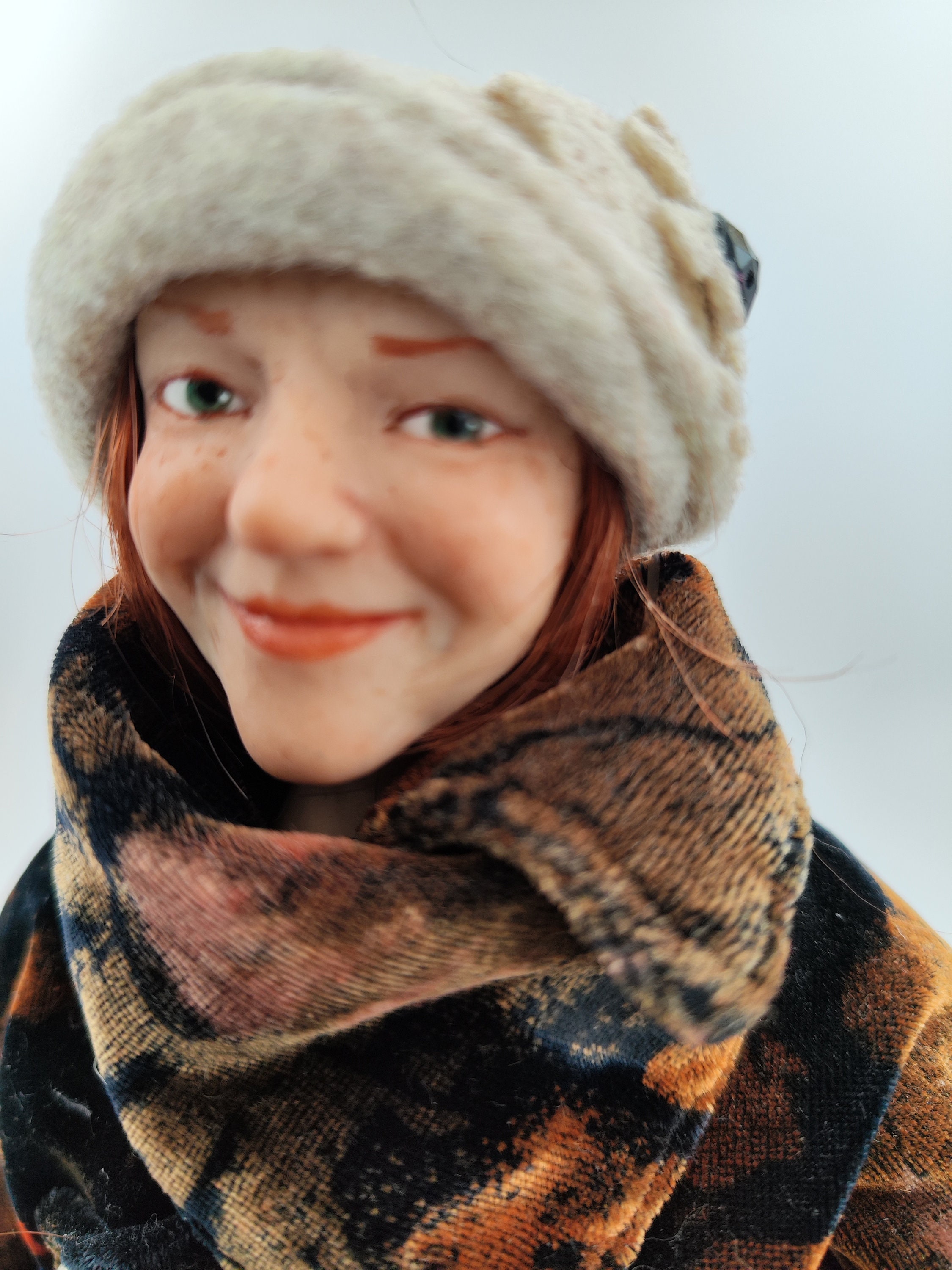 Polymer Clay Doll Collectables Doll Interior Doll Homedecor Etsy