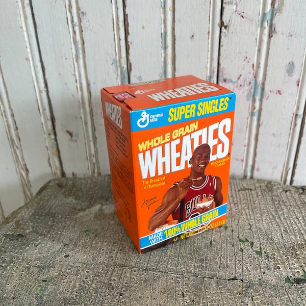 Michael Jordan Wheaties Cereal Box—1991