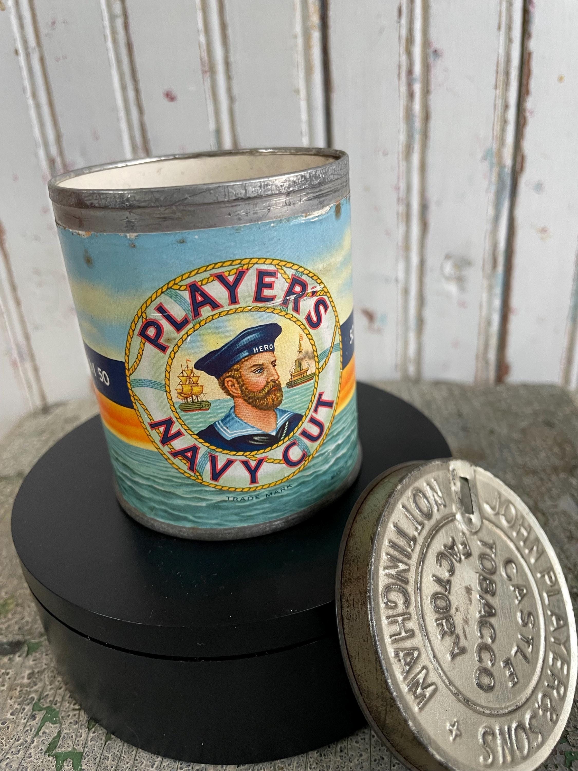 Players Navy Cut Cigarette Tin—vintage—sale PRICE