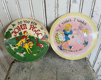 Vintage Set of 2 78 RPM Records—SALE PRICE