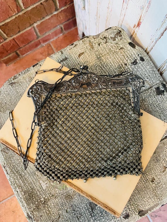German Mesh Purse—Antique—SALE PRICE! - image 1