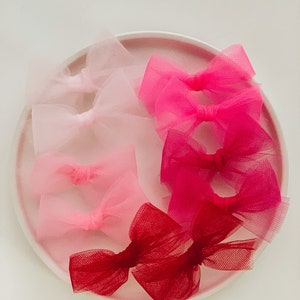 Pink & Red Tulle Piggy Sets image 1