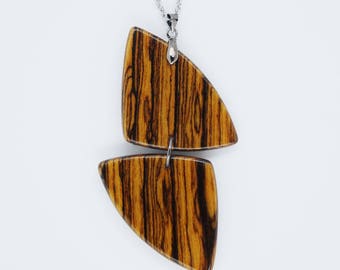 Bocote Wood Pendant