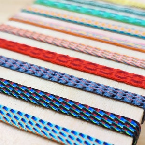 80s pop armband, Boho surfer, handgeweven, fijn, vriendschap, strandsieraden, zeebestendig, verstelbaar, cadeau, retro armband, neon, flits