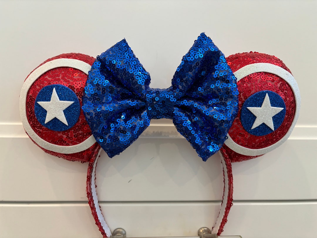 Captain America Headband Ears - Etsy display picture 2