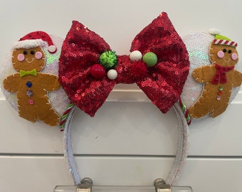 Gingerbread men Headband