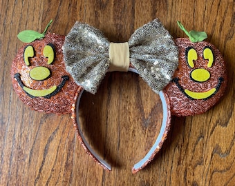 Mickey Pumpkin headband