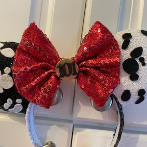 Cruella de Vil 101 Dalmatians Headband Ears