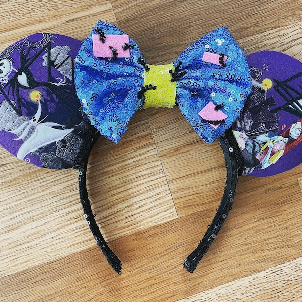 Nightmare before Christmas character Headband ears